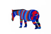 Zebra Flip Flop Sculpture - Wholesale: Medium