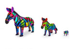 Zebra Flip Flop Sculpture - Wholesale: Medium