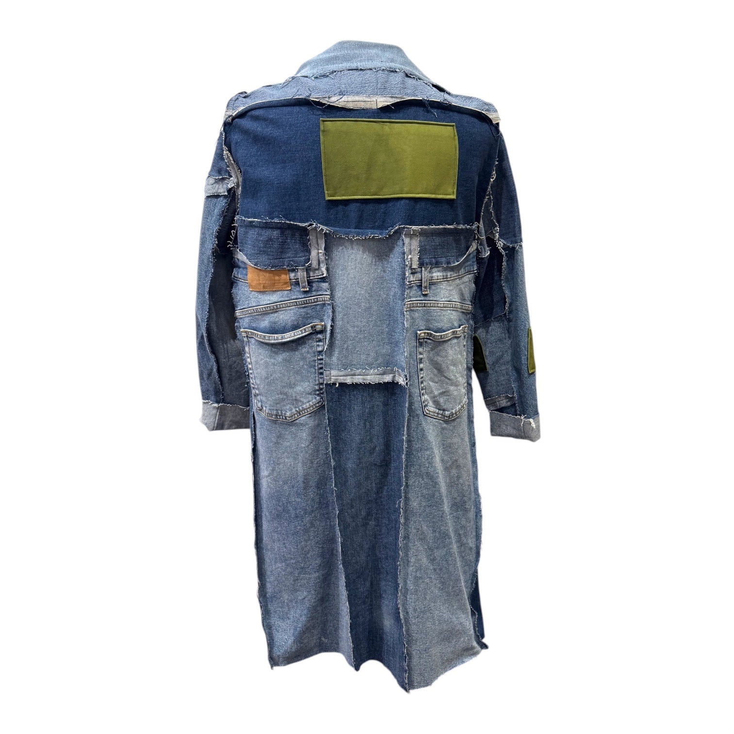 Ulka Jacket L Denim Patchwork
