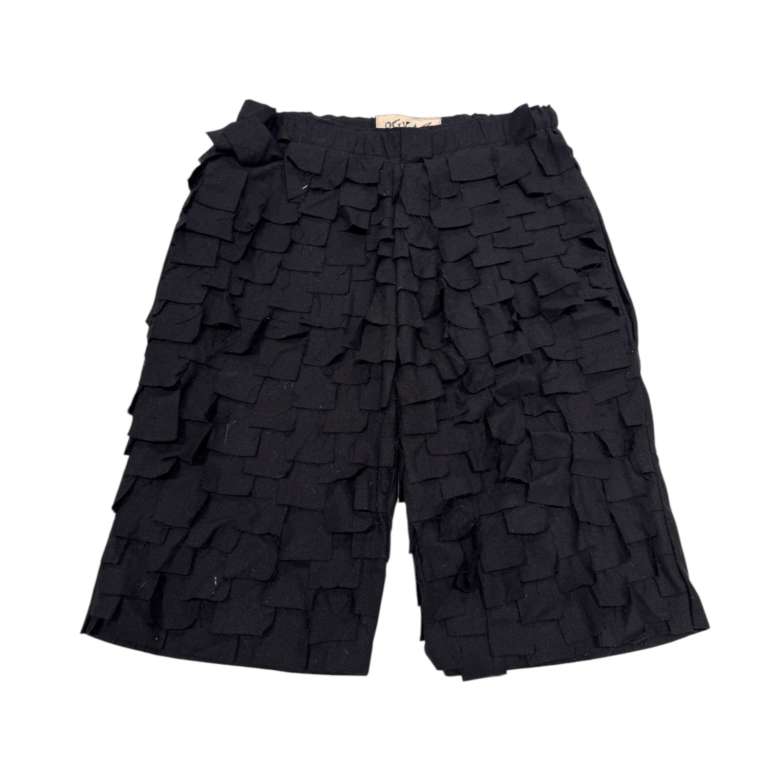Ocular Silk Fringe Shorts