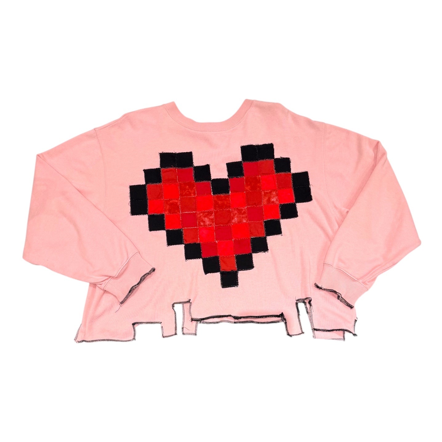 Pixel Heart Sweater