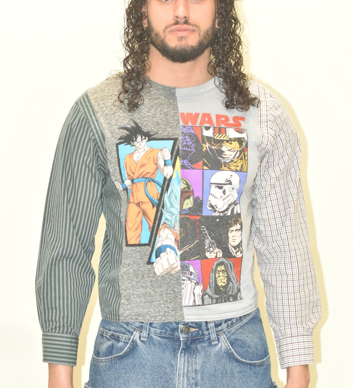 Upcycled Star Wars long sleeve