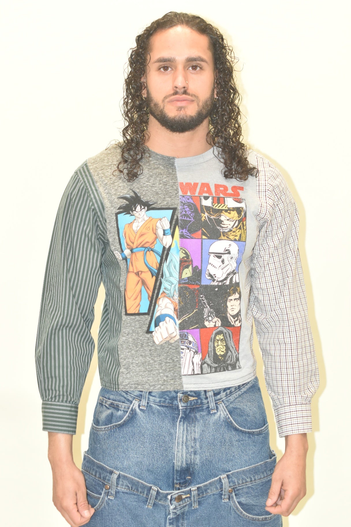 Upcycled Star Wars long sleeve
