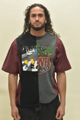 Upcycled Simpons/Marvel T-Shirt