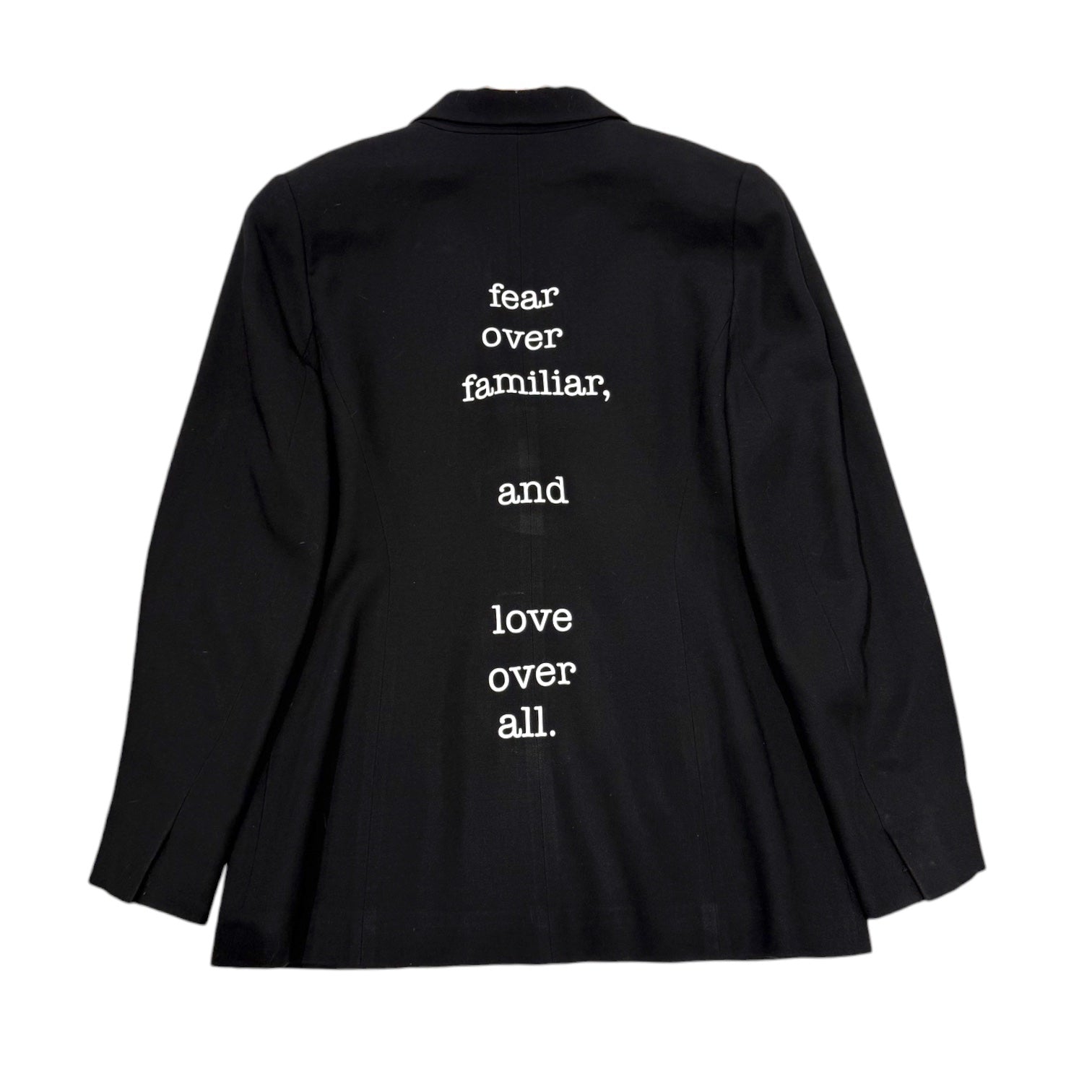 Blue Greenie Quote Blazer