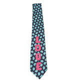 Pink Leather Love Tie