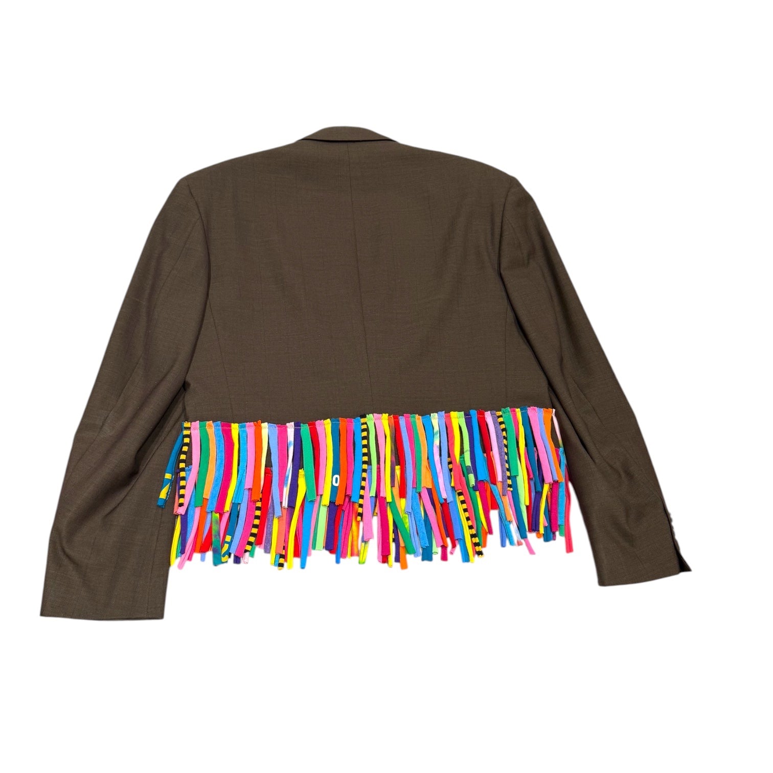 Givenchy Blazer T-shirt Fringe