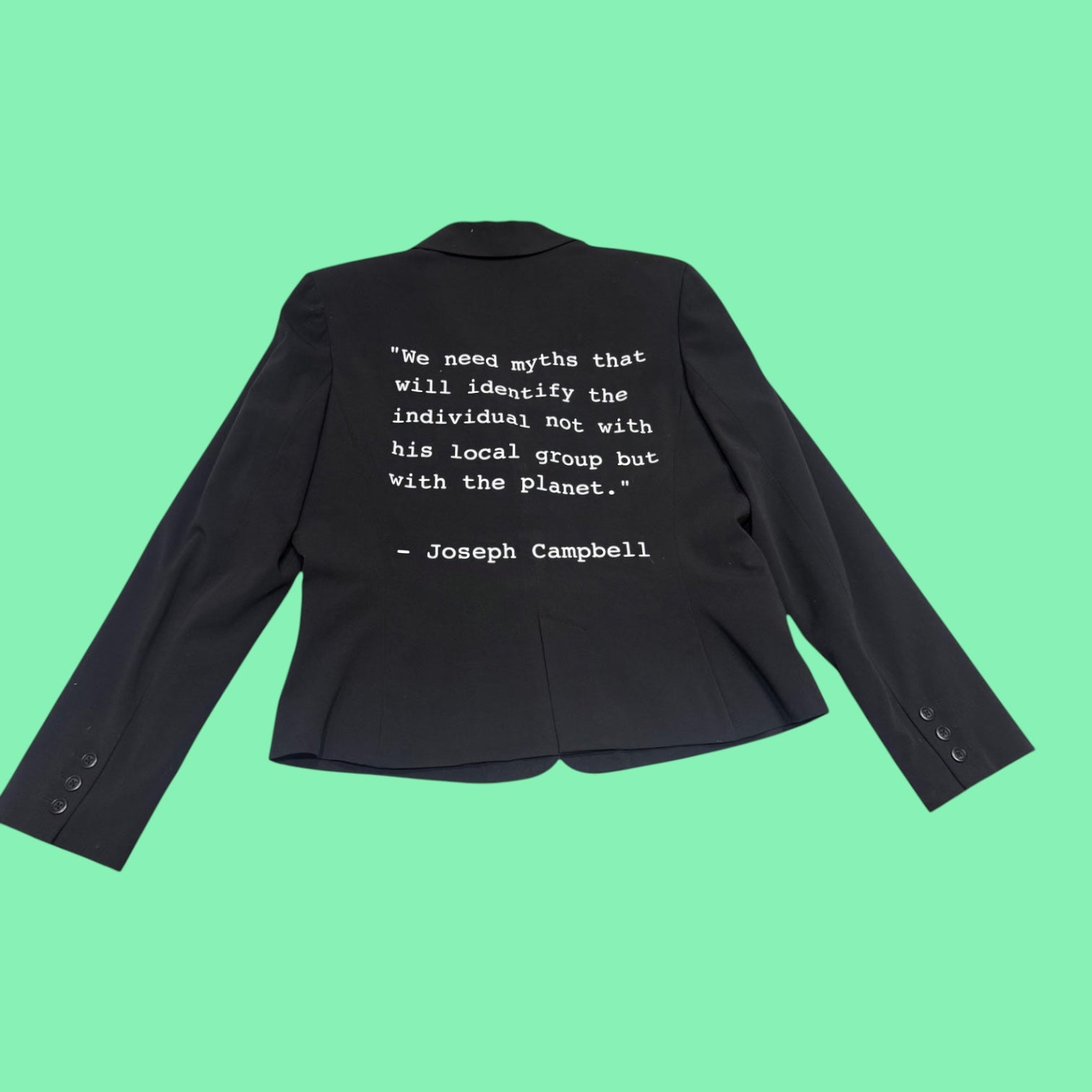 Joseph Campbell Quote Blazer