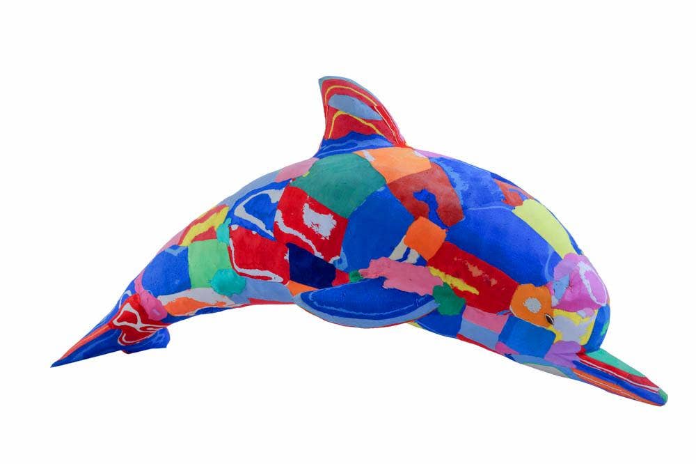 Dolphin Flip Flop Sculpture - Wholesale: Large