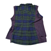Sleeveless Button Up