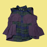 Sleeveless Button Up