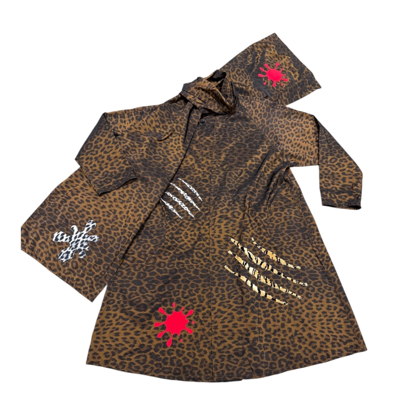 Blue Greenie Animal Print Coat