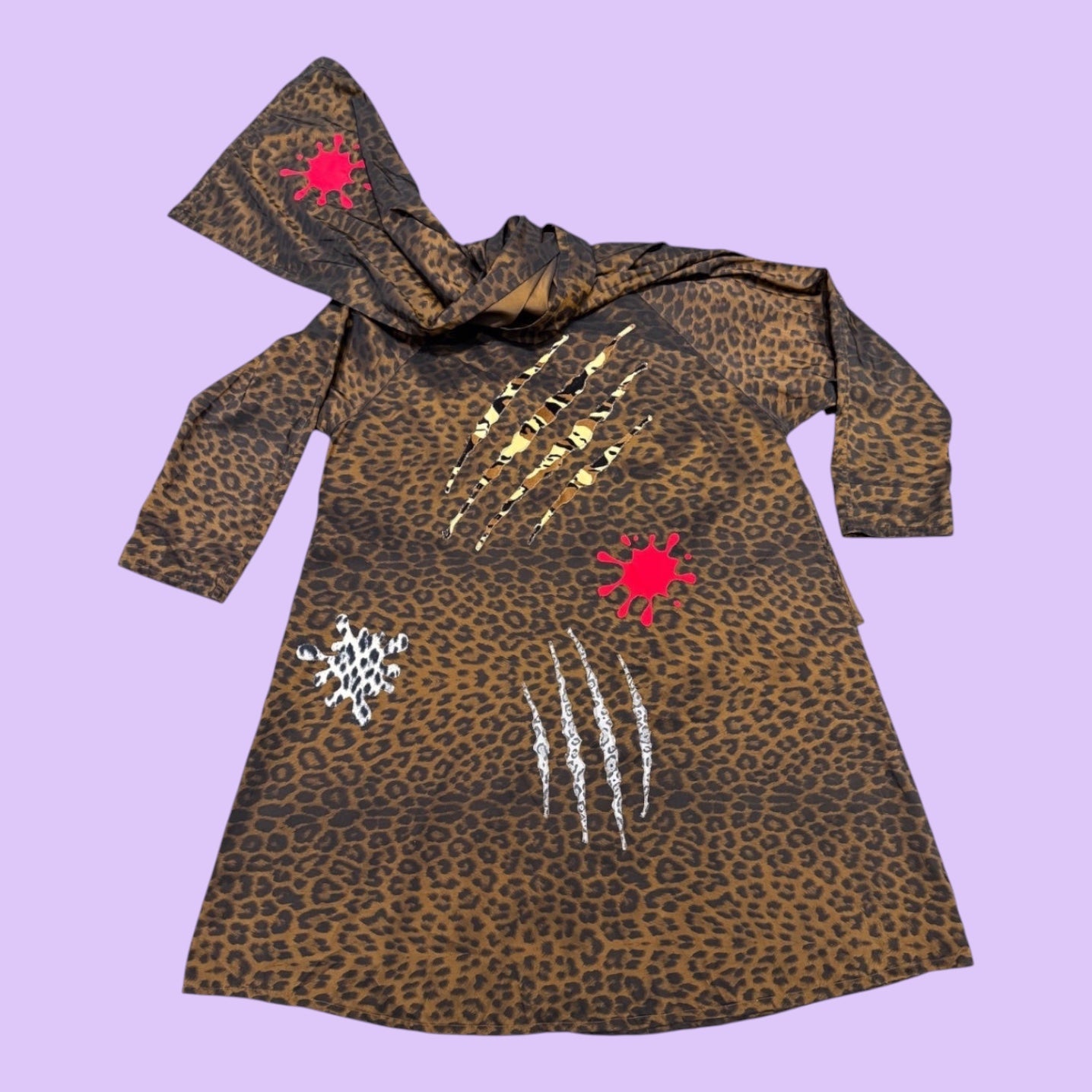 Blue Greenie Animal Print Coat