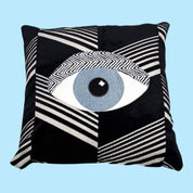 Double Velvet Denim Eye Pillow