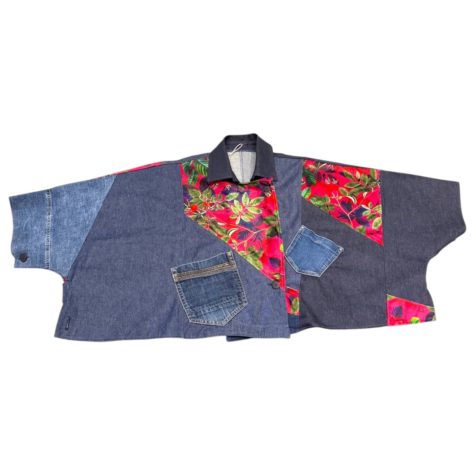 Short Patchwork Kimono