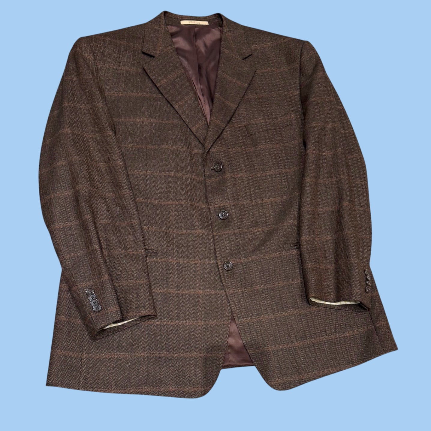 Wool Vintage Needlepoint Woman Blazer