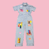 Blue Greenie Jumpsuit M