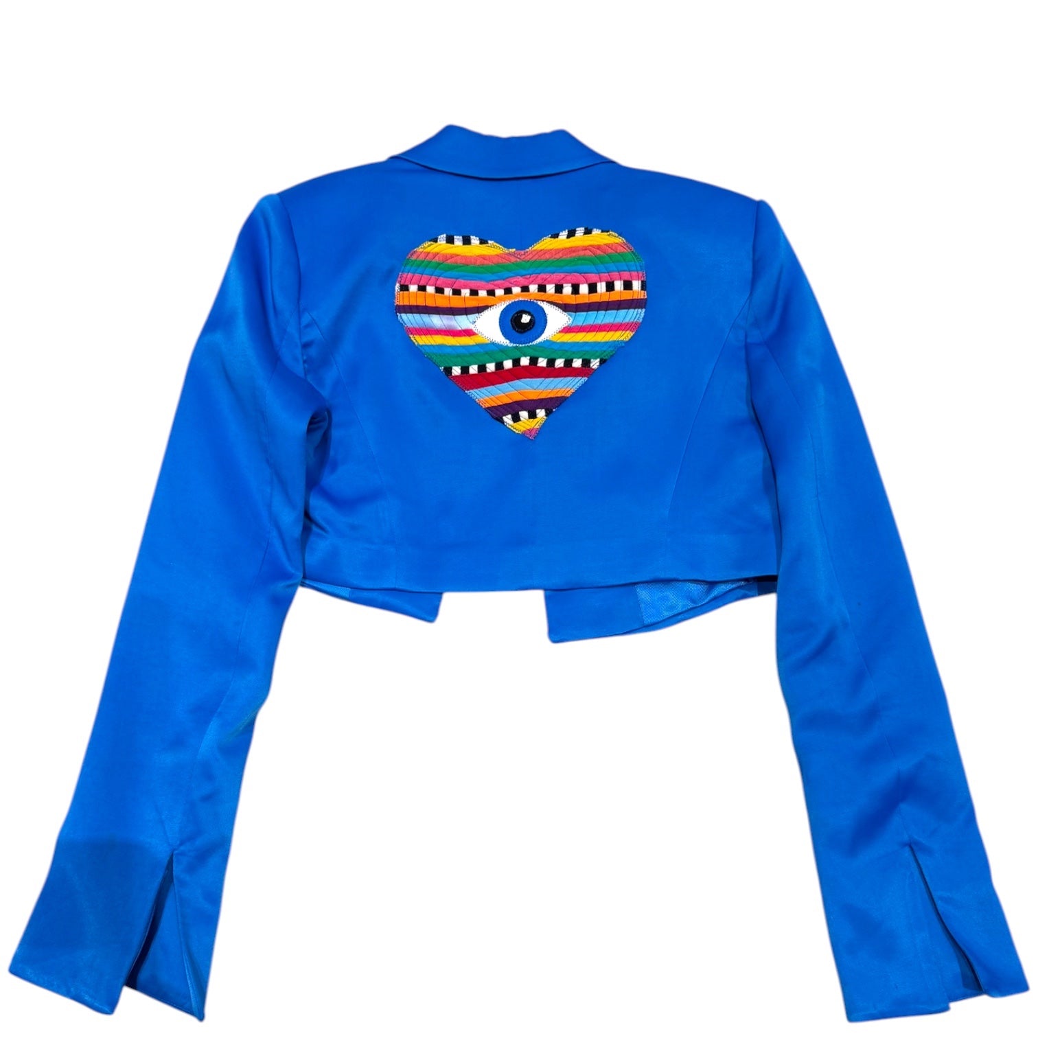 T-shirt Heart Cropped Blazer