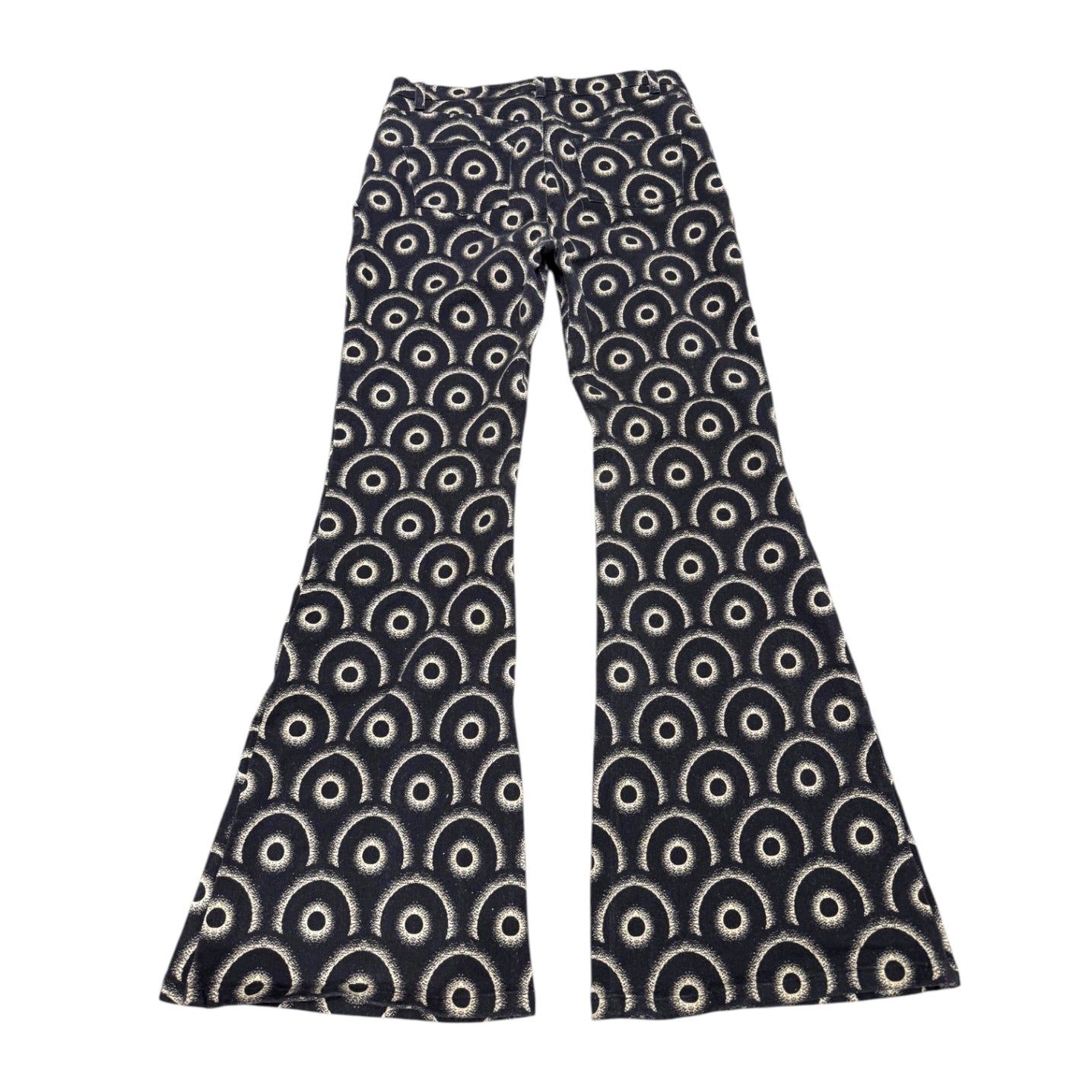 Blue Eyes Patterned Jeans