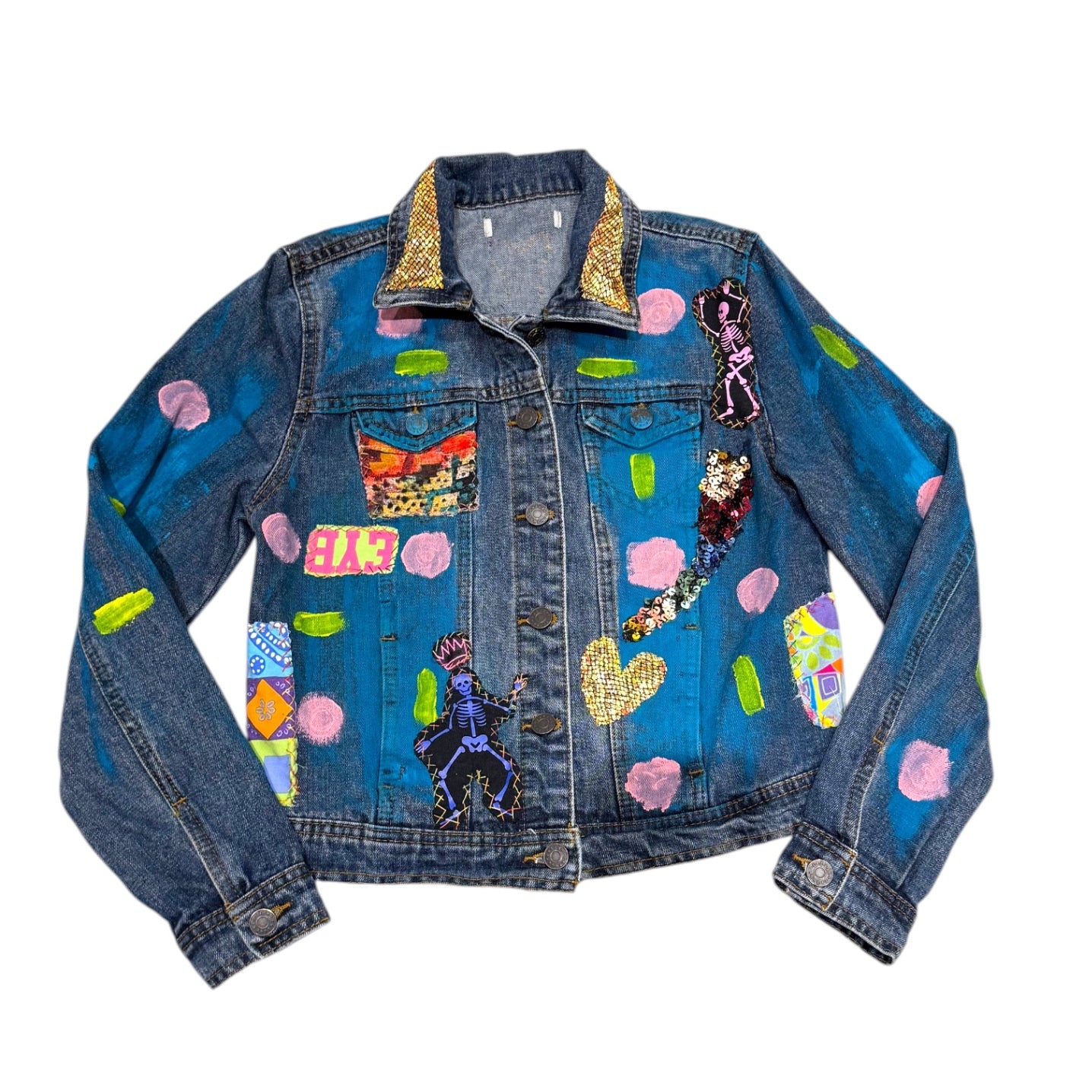Painted Applique Jacket