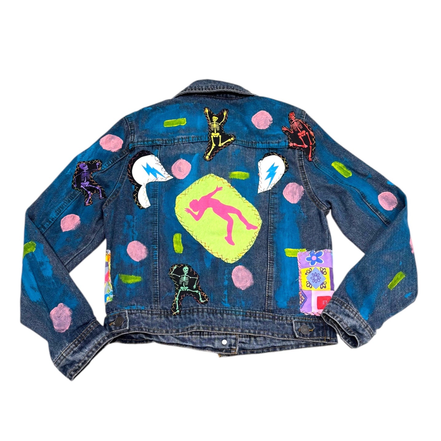 Painted Applique Jacket
