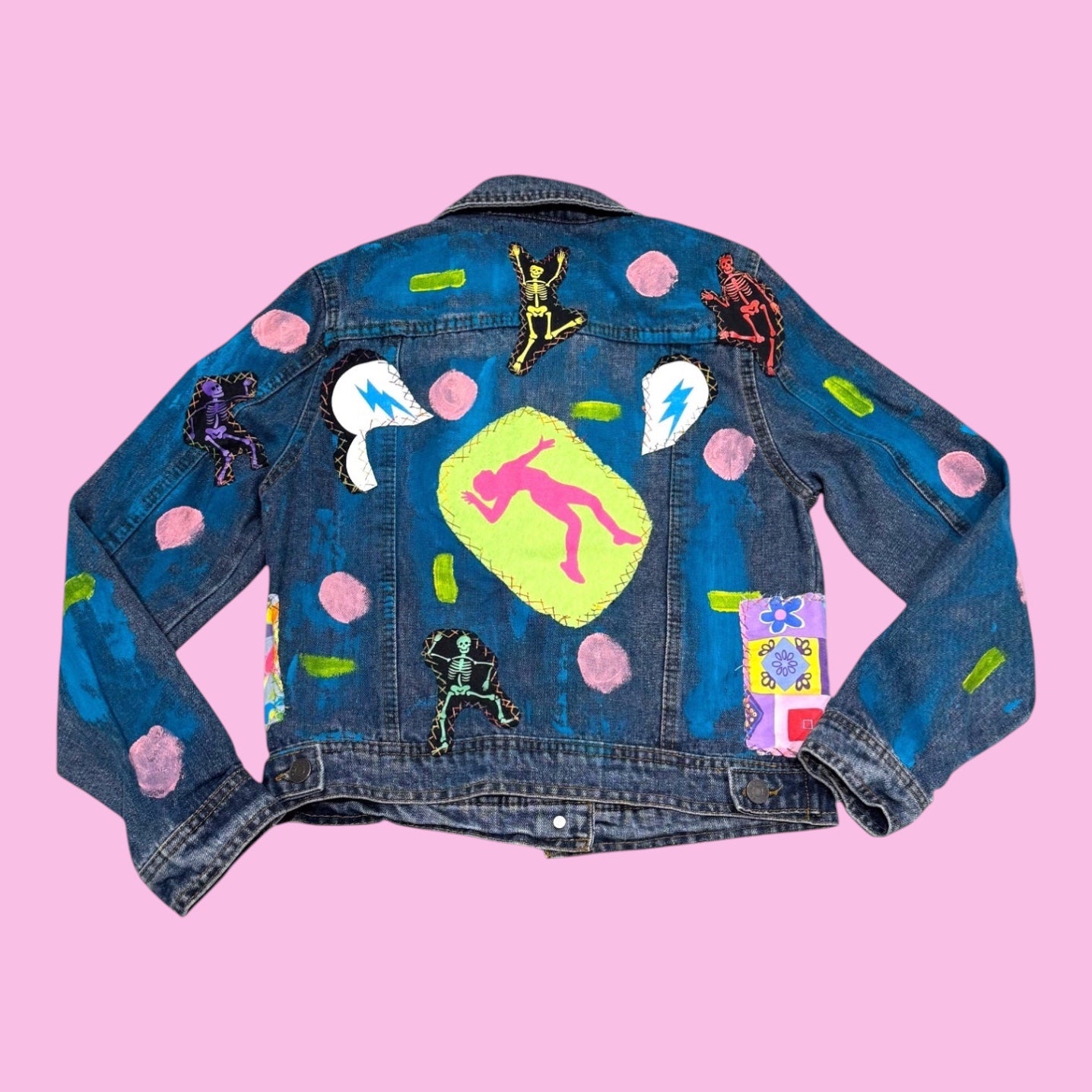 Painted Applique Jacket