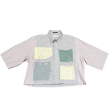 Combined Cropped Shirt
