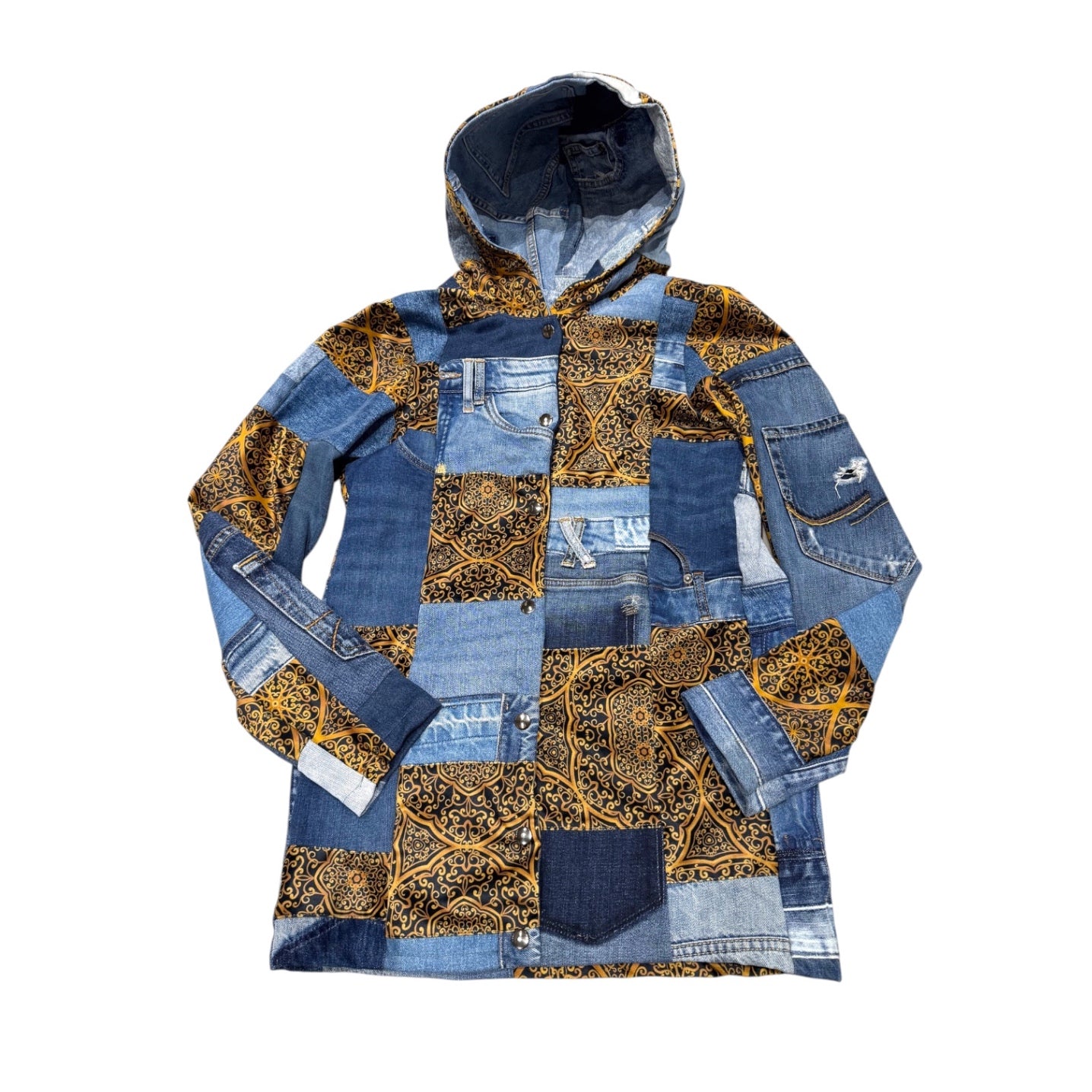 Ulka Patchwork Hoodie
