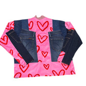 Ulka Hearts & Denim Patchwork Jacket