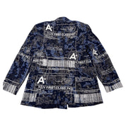 Snow Milk Silk Blazer