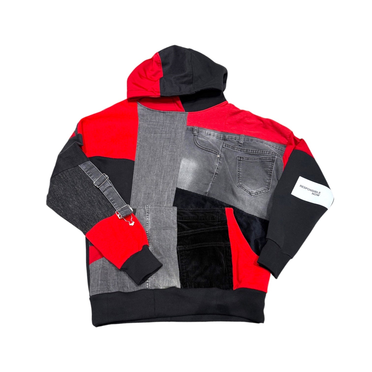 Ulka Patchwork Hoodie