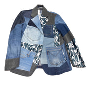 Ulka Denim Patchwork Blazer