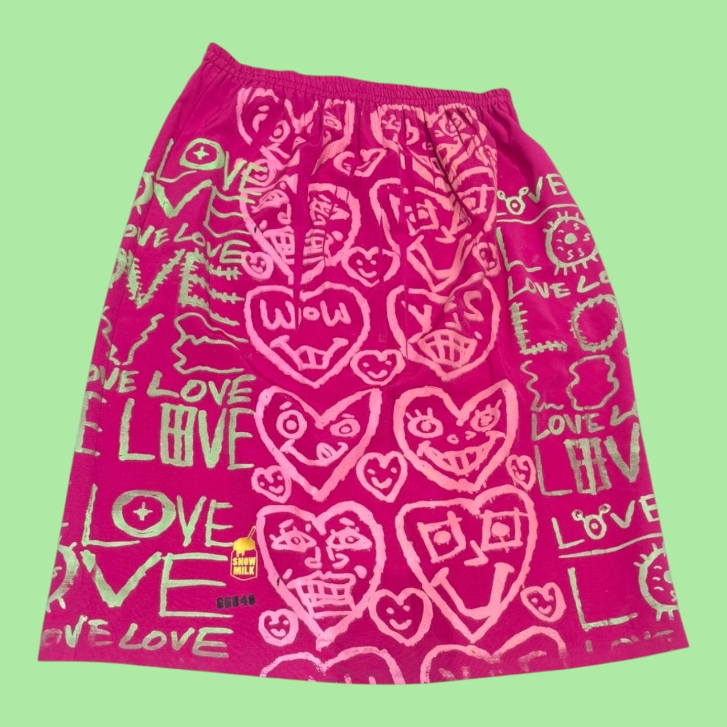 Snow Milk Skirt