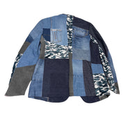 Ulka Denim Patchwork Blazer