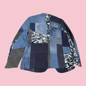 Ulka Denim Patchwork Blazer