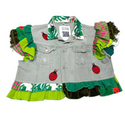 Ulka Ruffle Blazer