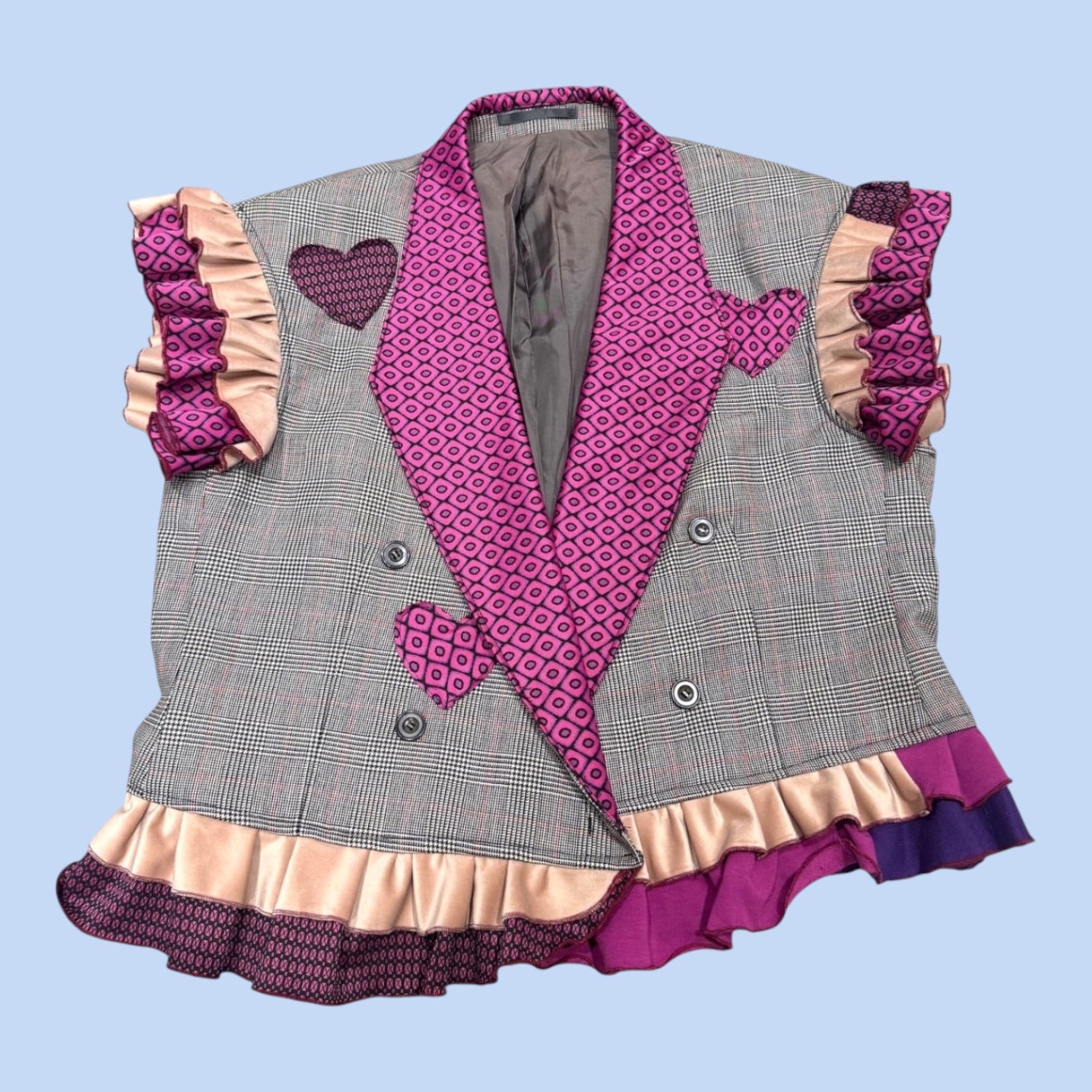 Ulka Ruffle Blazer