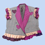 Ulka Ruffle Blazer