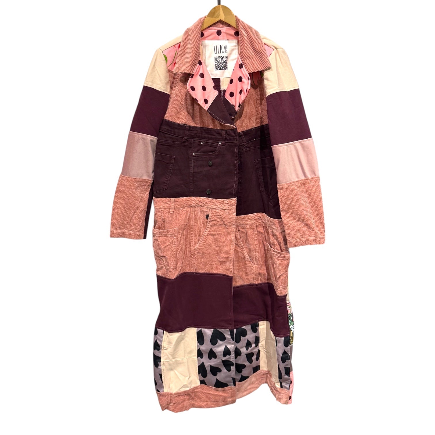 Ulka Coat Pink