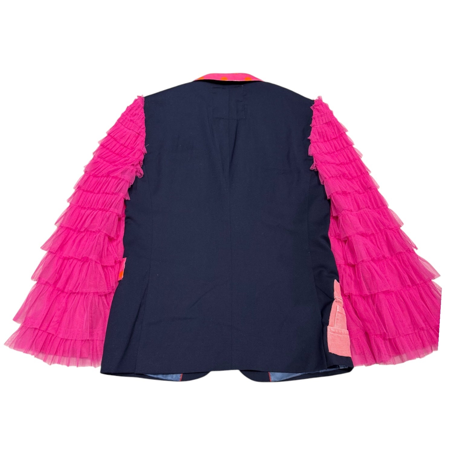 Ulka Pink Tulle Blazer