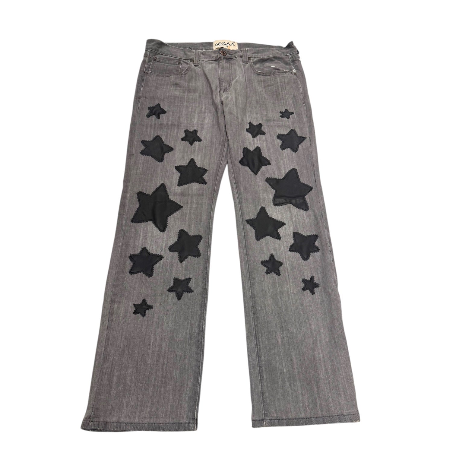 Leather Star Jeans