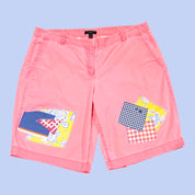 Blue Greenie Shorts 12 Pink