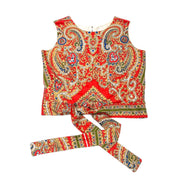 Vintage Material Sash Top