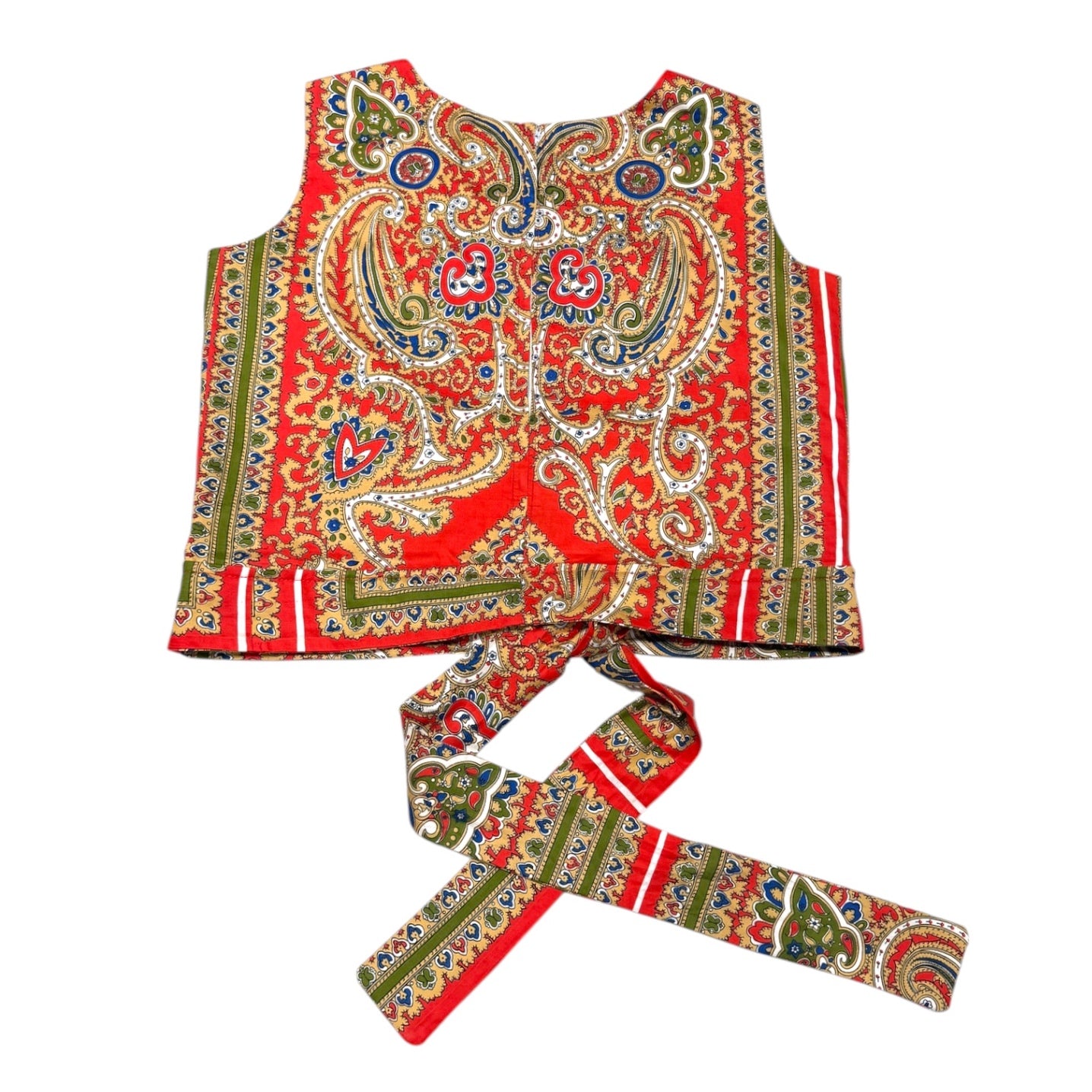 Vintage Material Sash Top