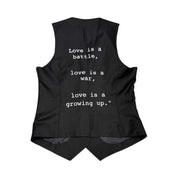 James Baldwin Quote Vest