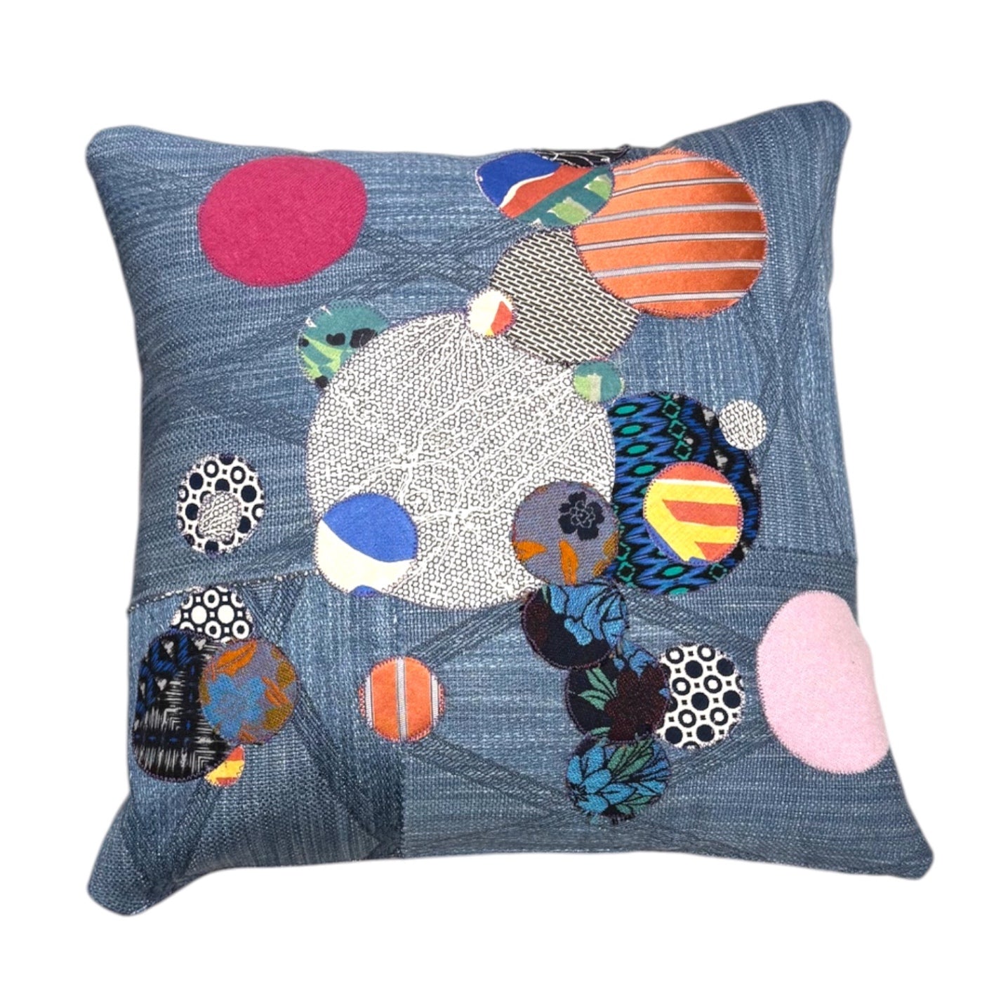 Circles Throw Pillow