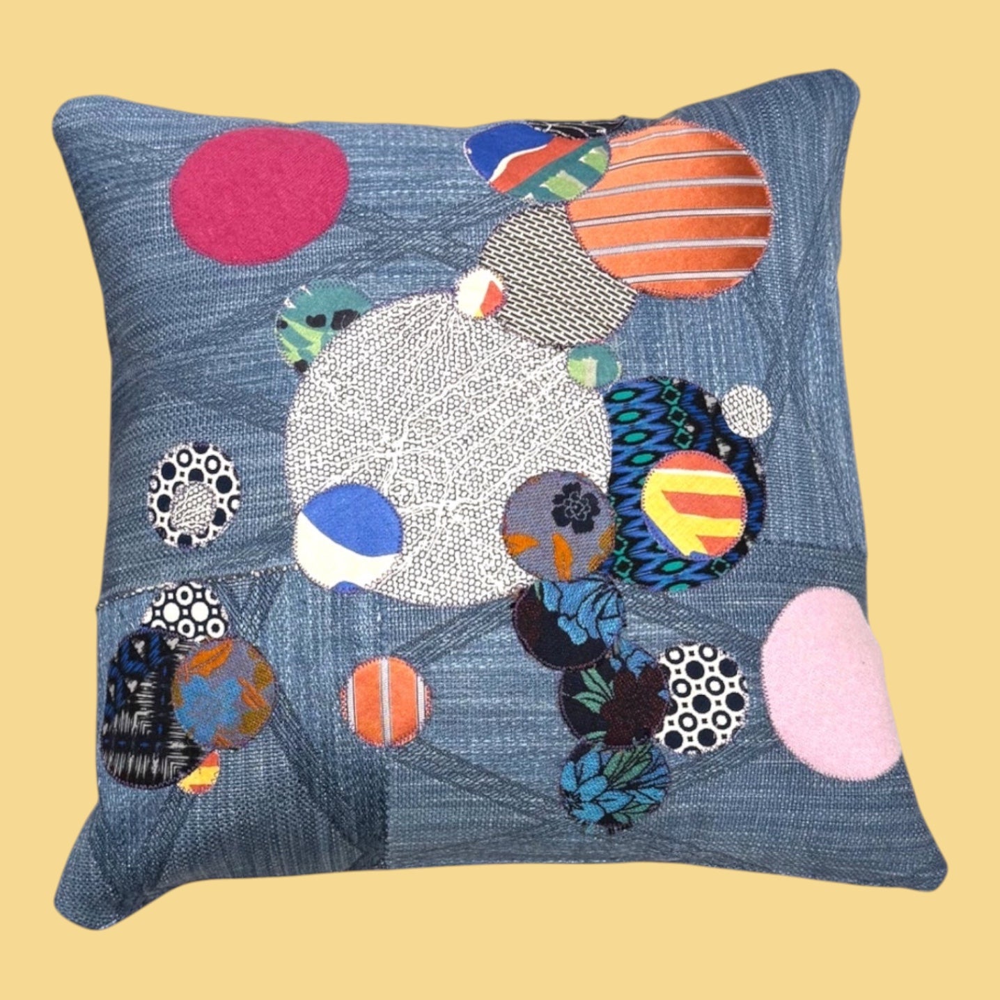 Circles Throw Pillow