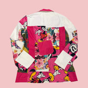 Pink Patchwork Blazer