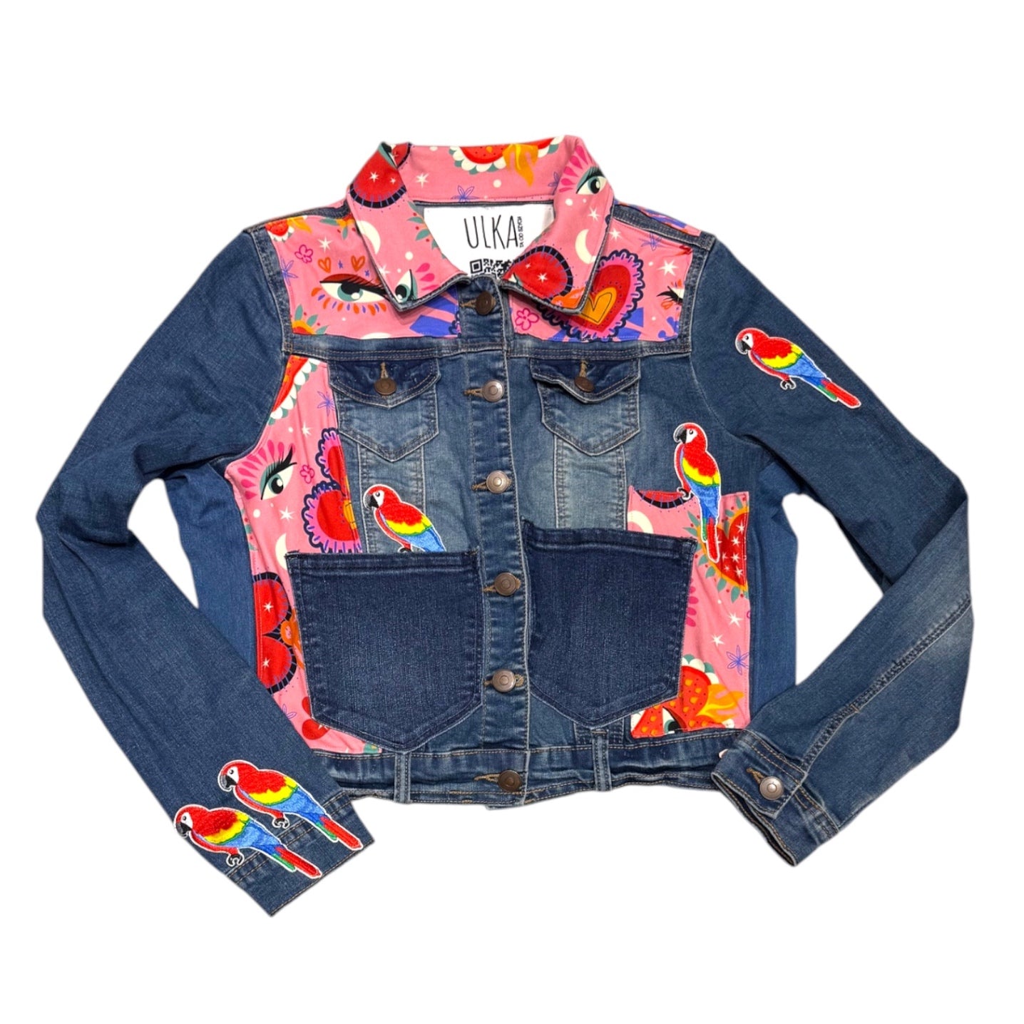 Eye Heart Parrot Jacket