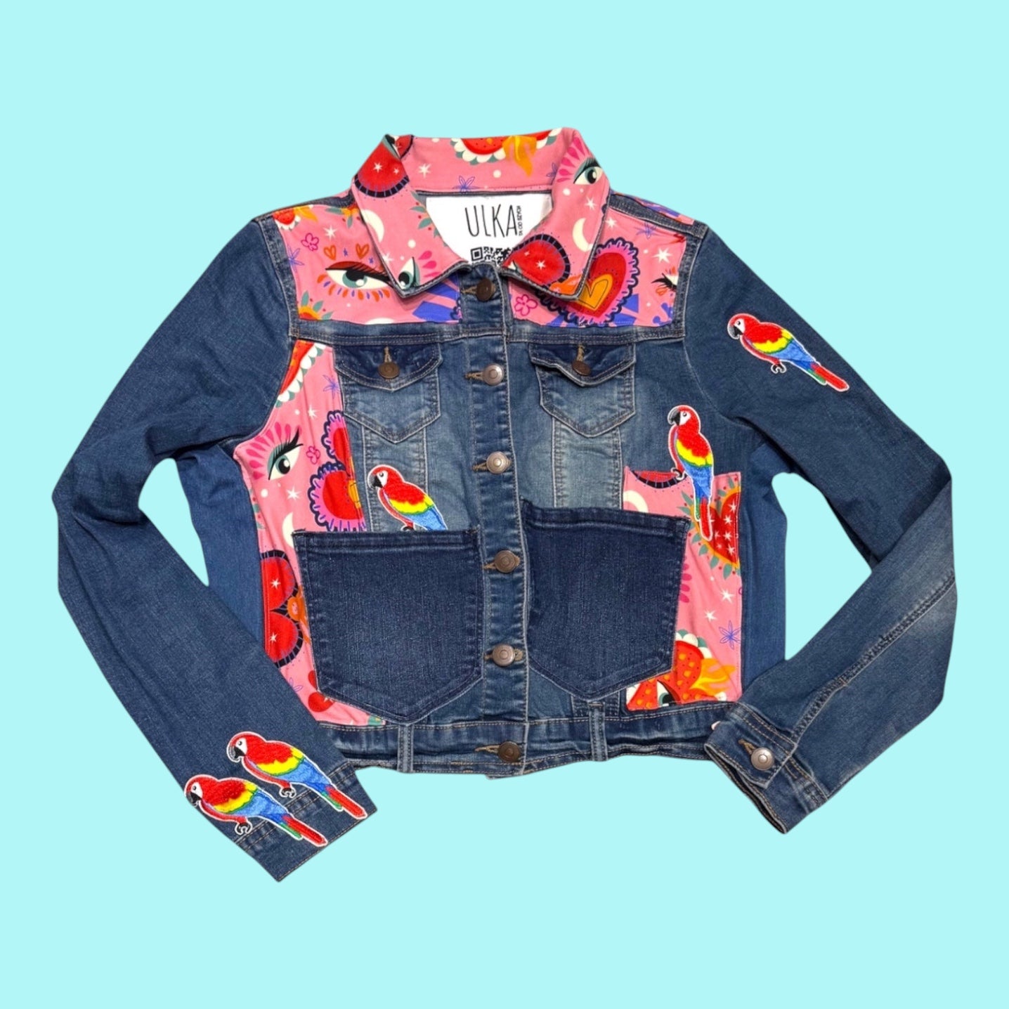Eye Heart Parrot Jacket